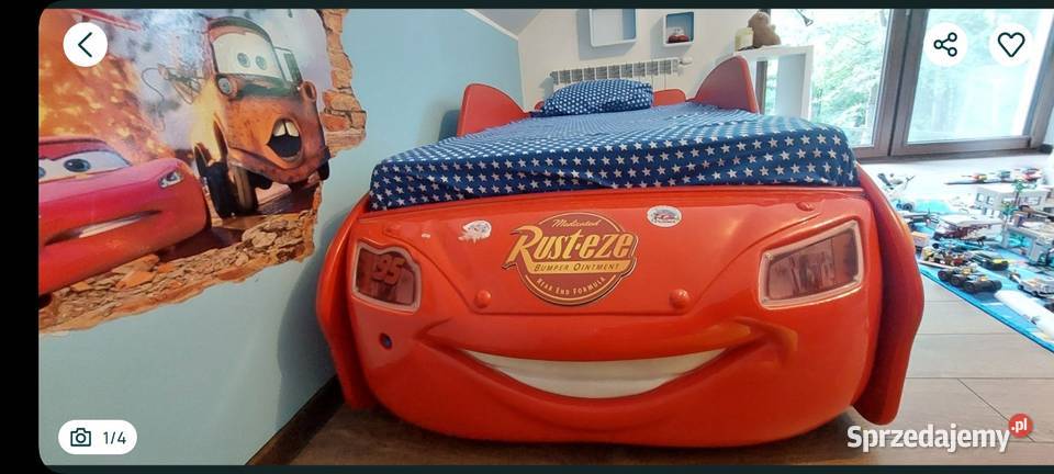 Łóżko ZygZak McQueen Stryków sprzedam
