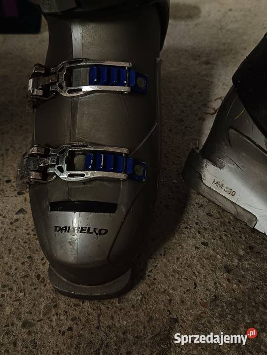 arty Salomon 155 buty 350 mm kijki Narty Pleśna