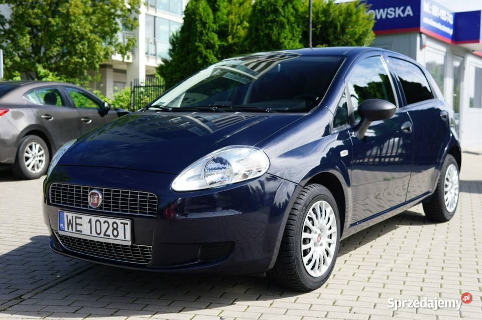 Fiat Grande Punto 1.4l, klimatyzacja, salon Polska