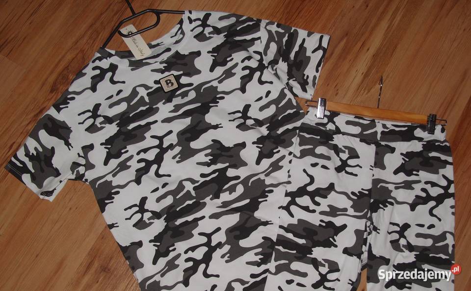 Bawełniany letni komplet Moro Bluzka Legginsy r Moda i Styl Rawicz
