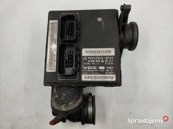 Przepływomierz Sterownik Silnika Mercedes A140 Wyszków sprzedam