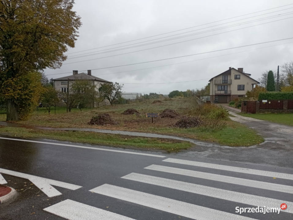 Działka rolnobudowlana na sprzedaż Chustki
