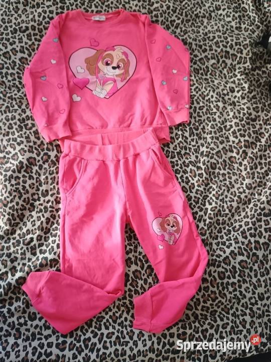 Różowy komplet dresowy dziewczynki 67Y Komplety i zestawy Strzelce Krajeńskie