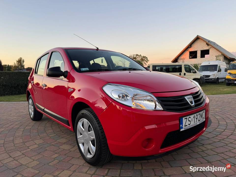 Dacia Sandero I 14 BEZWYPADKOWY BEZ KOROZJI Szczecin