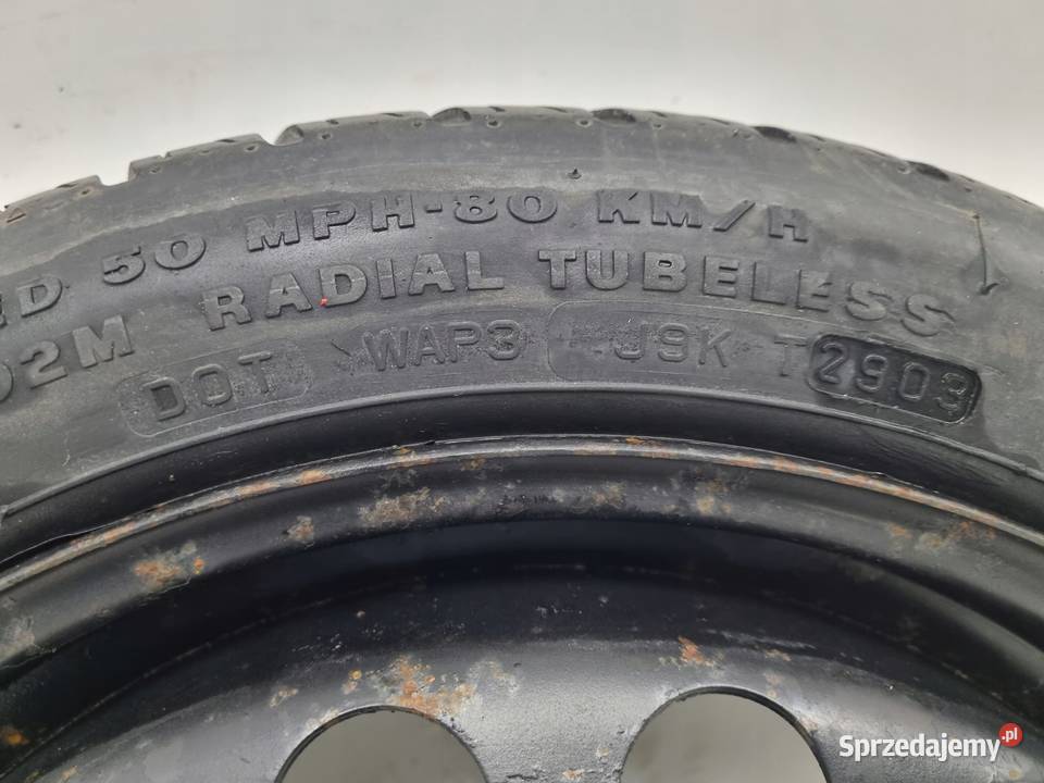 KOŁO DOJAZDOWE Opel Vectra C Astra H dojazdówka Samochodowe