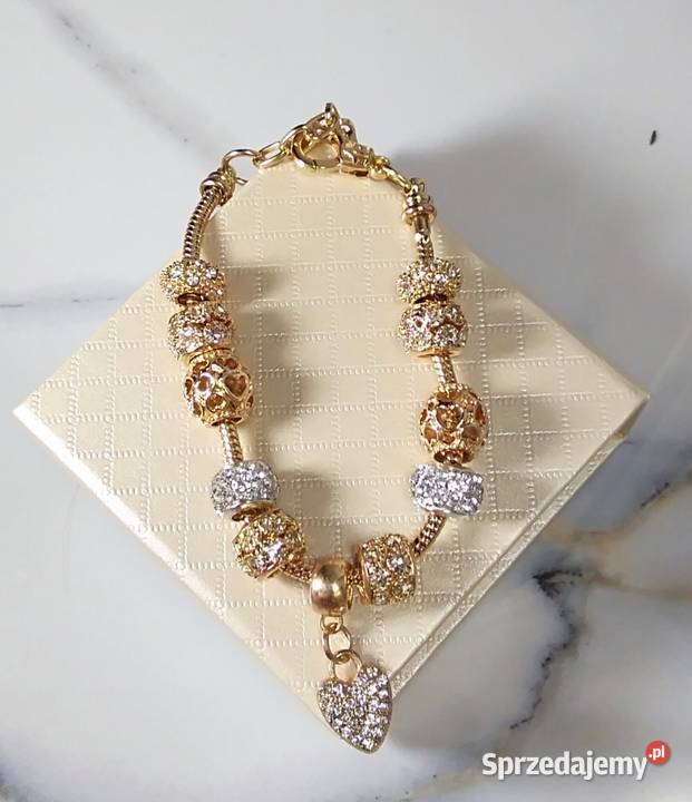 Piękna bransoletka ze stali szlachetnej Pandora Zgierz