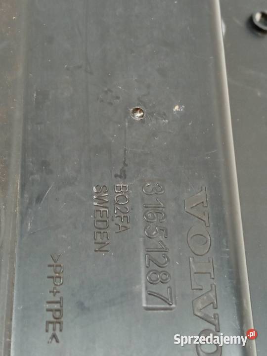 OSŁONA WYGŁUSZENIE BŁOTNIKA PRAWE V90 31651287