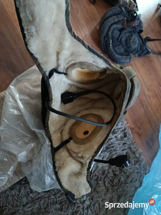 Hełmofon czołgisty zapasy wpnie uzywany Jarosław