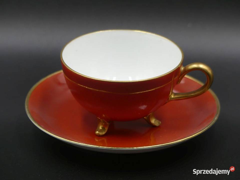 Komplet do mokki Tułowice Tillowitz stan Poznań