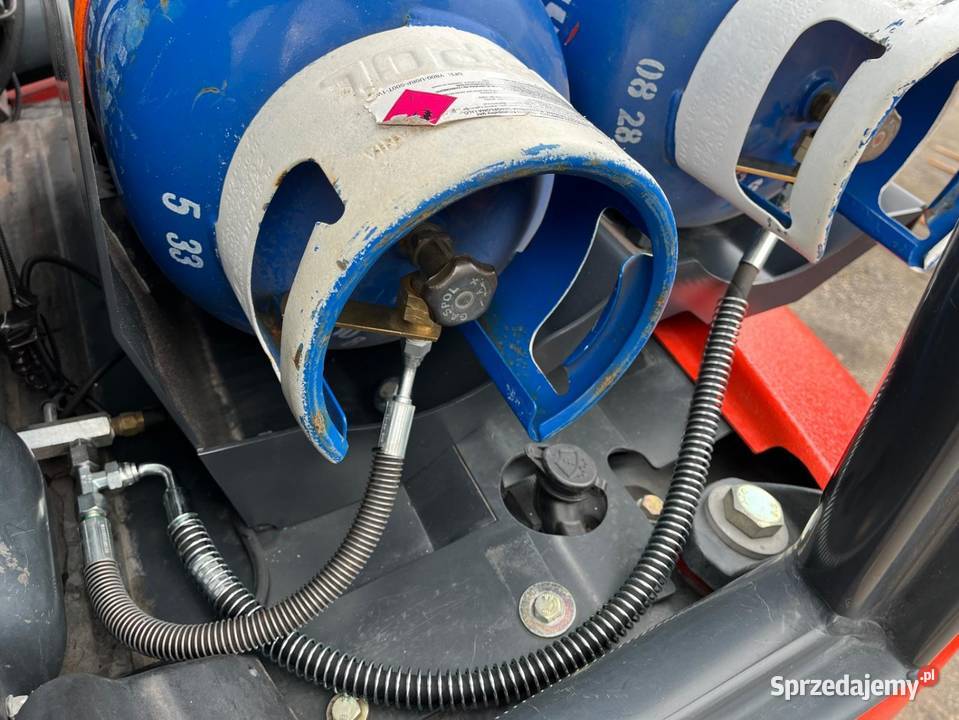 Łoże na 2 butle LPG do wózka widłowego Linde 393 śląskie Strzebiń