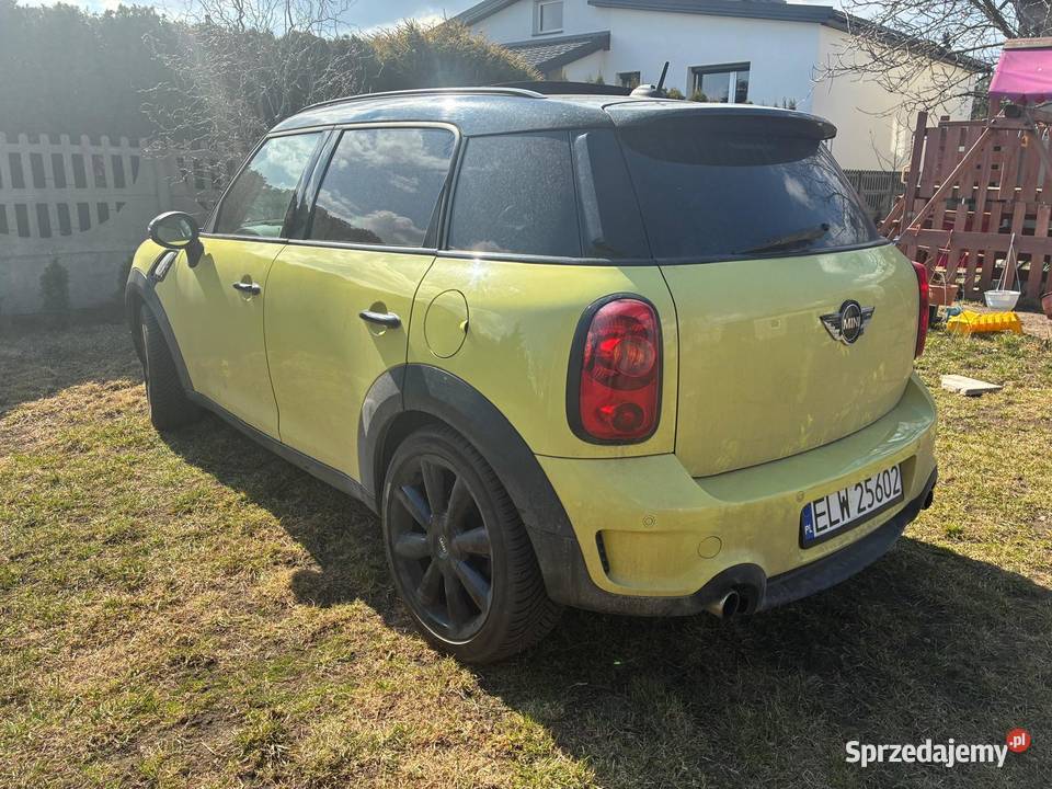 Mini Countryman 16 Cooper S 4ALL Automat Rok produkcji 2011 Starowa Góra