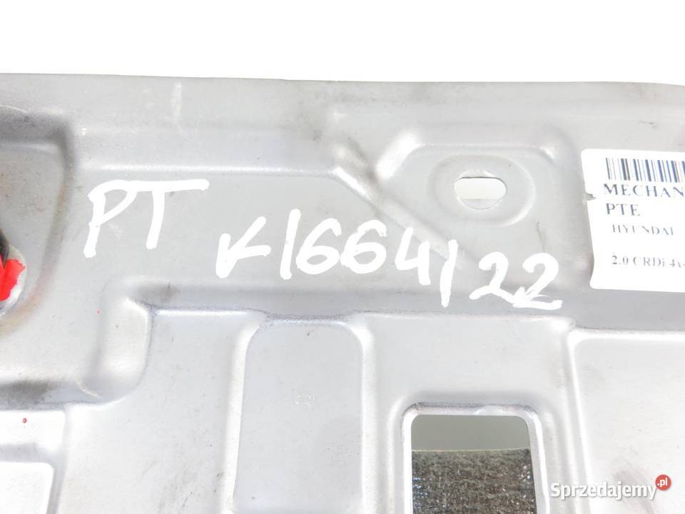 PODNOŚNIK SZYBY PRAWY TYLNY HYUNDAI SANTA FE osobowe Mechanizmy opuszczania szyb