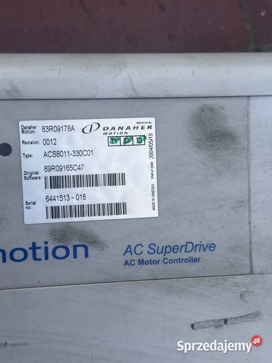 Sterownik Controller Danaher 83R09178A Części maszyn i innych pojazdów