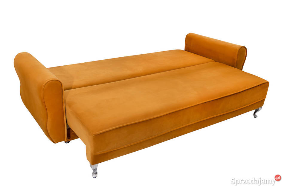 Kanapa Musztardowa GLAMOUR Przecław