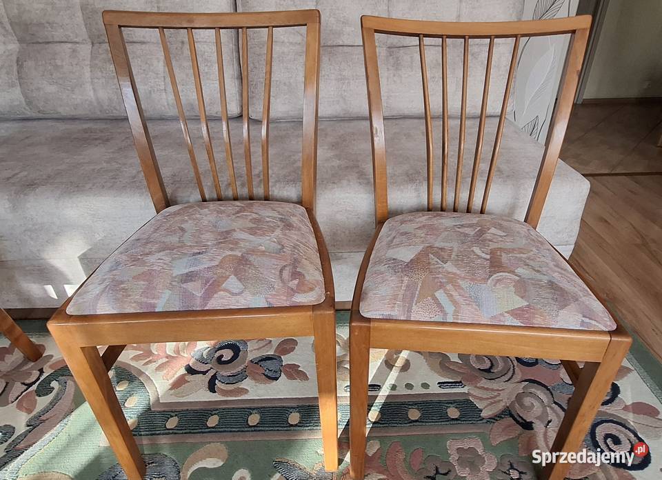 Krzesła holenderskie w stylu Art Deco 2 4 Piastów