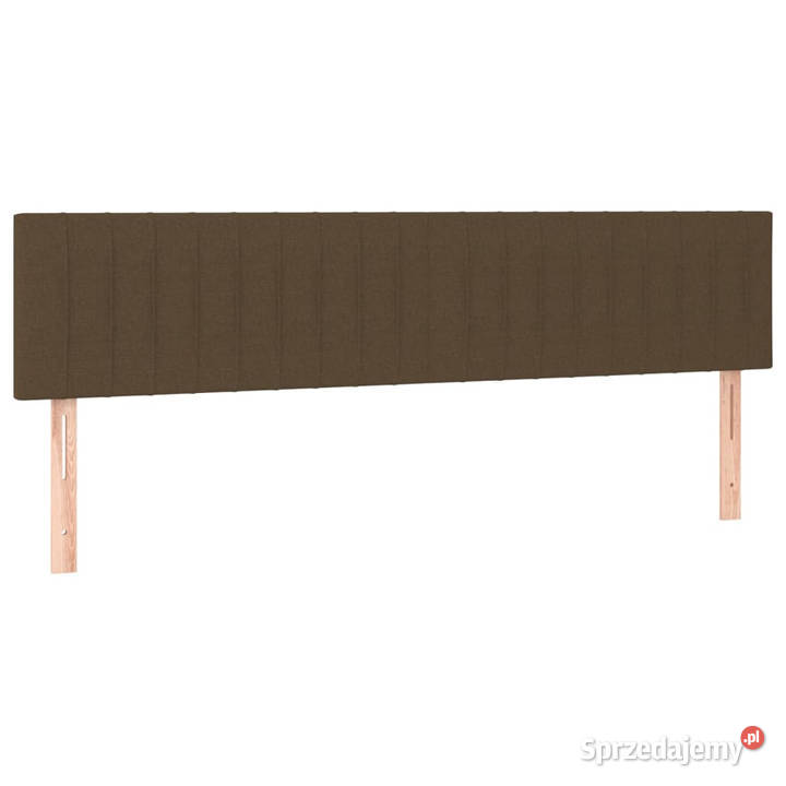 Zagłówek do łóżka z LED ciemnobrązowy 180x5x7888 Warszawa