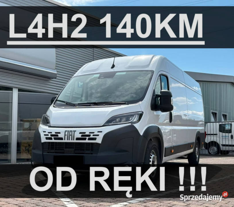 Fiat Ducato L4H2 140 Super Niska Dostępny ręki elektryczne lusterka Szczecinek