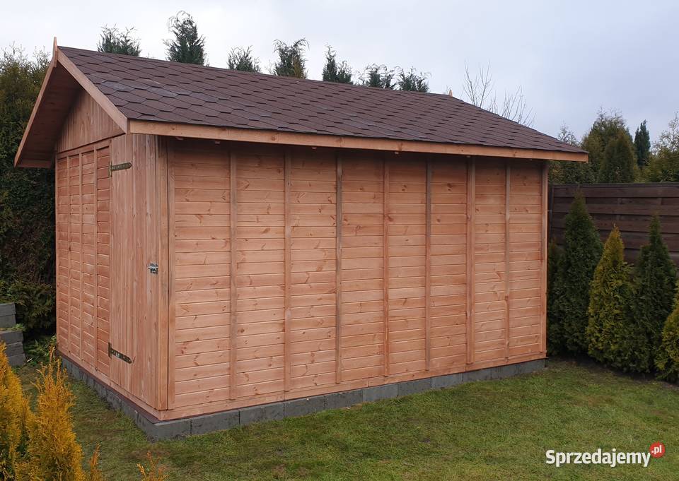 Domek drewniany ogrodowy altanka na narzędzia Zimnowoda