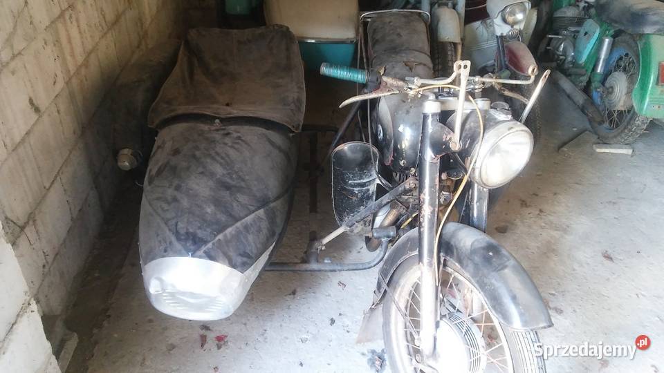 Pannonia z wózkiem bocznym 250cm3 Piotrków Trybunalski sprzedam