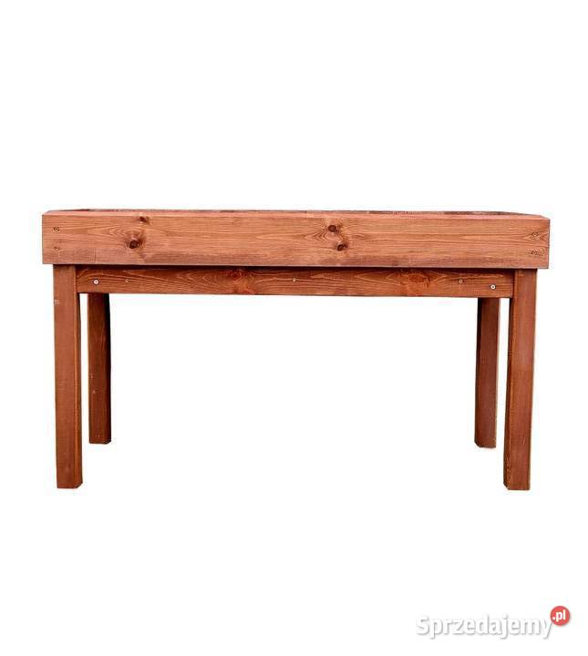 Zielnik drewniany na nogach warzywnik skrzynia Kalety