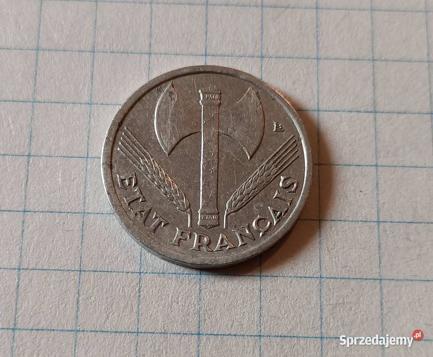 50 CENTIMES 1942 FRANCJA RZĄD VICHY Piszczac sprzedam