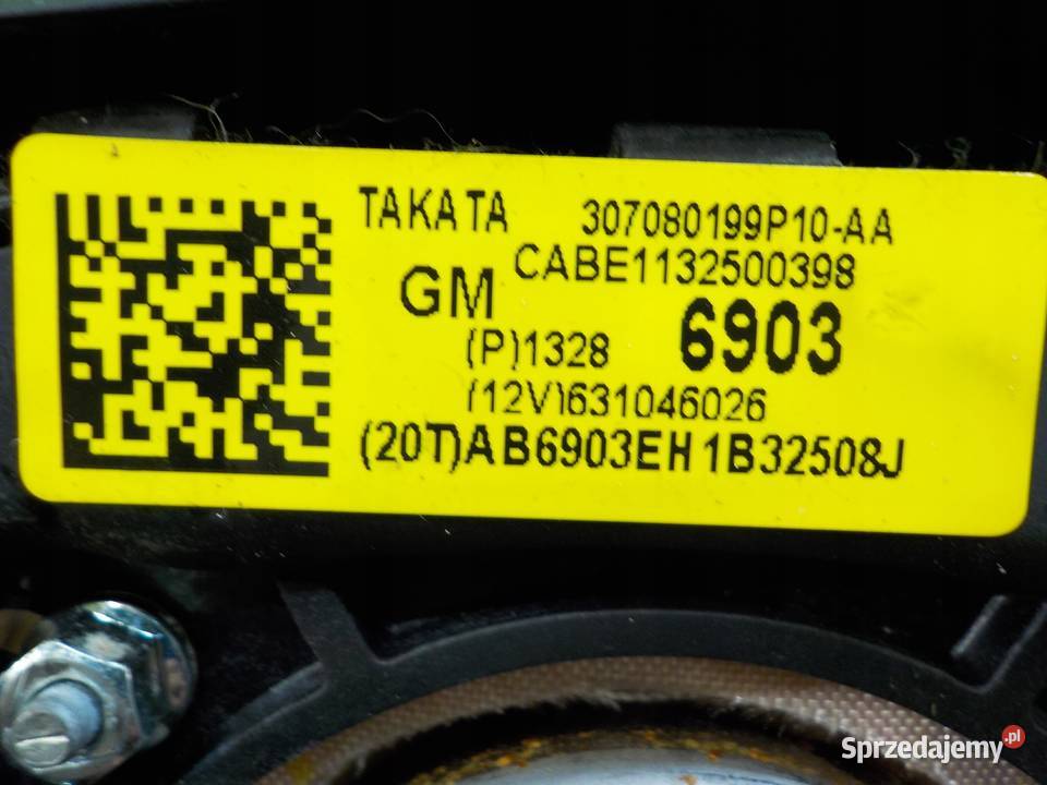 CHEVROLET ORLANDO 20 VCDI 12r 5D AIRBAG poduszka Poduszki powietrzne Suków