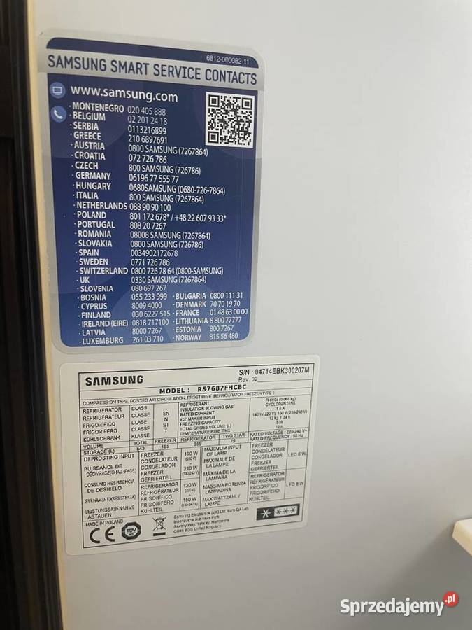 Samsung Side by Syde dolnośląskie Wrocław
