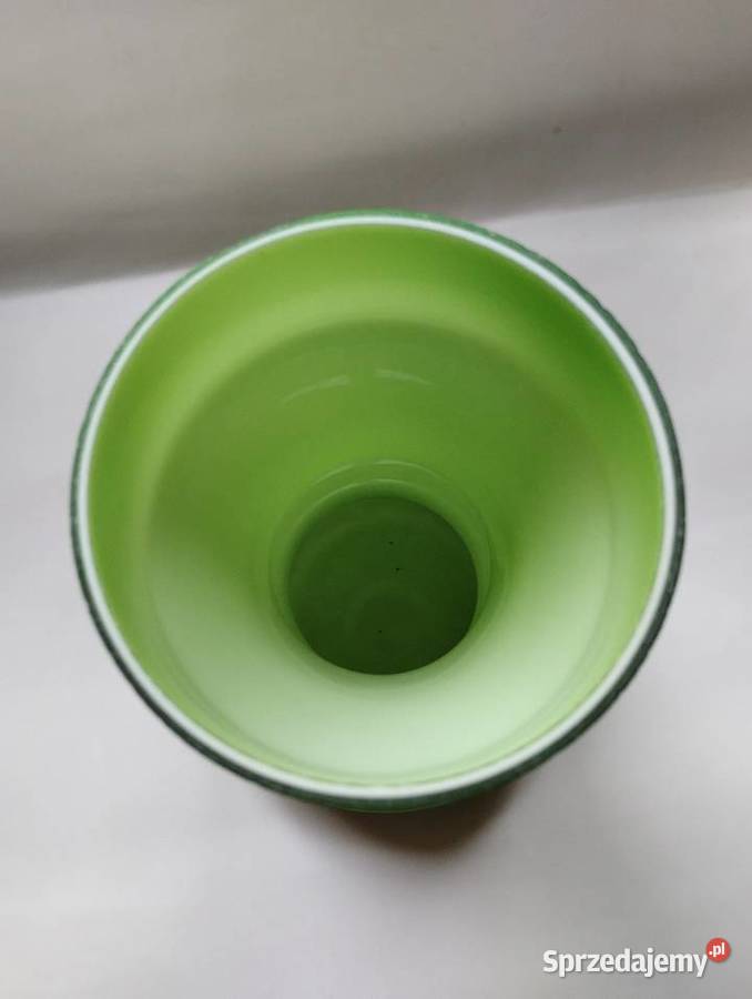 Wazon w kolorze zielonym mazowieckie Warszawa sprzedam
