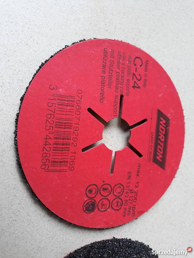 Dysk 125 mm węglik krzemu granulacja 24 do śląskie Bytom
