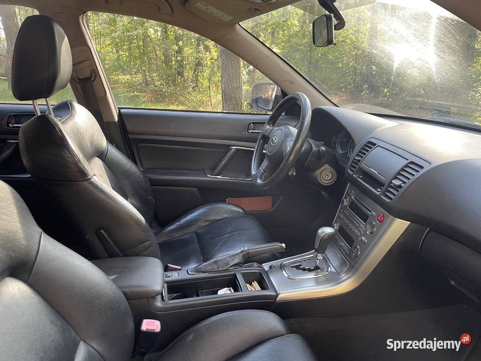 Subaru Legacy 2006 skórzana tapicerka mazowieckie Warszawa