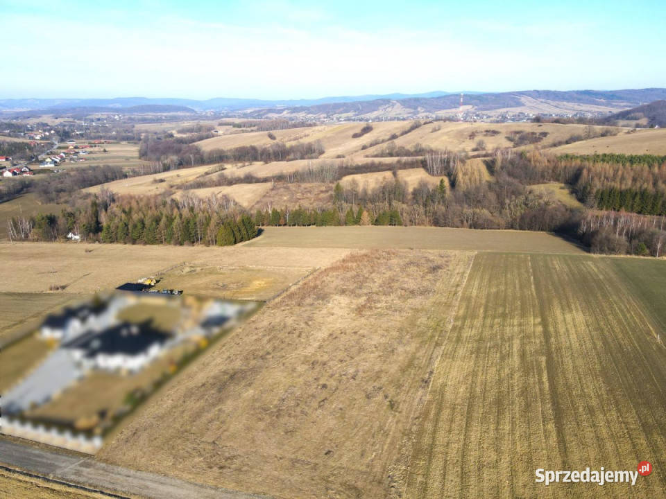 Grunt 1400m2 Wolica sprzedam