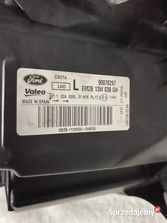 Lampa lewa Ford S MK2 lift Galaxy MK3 2015 Rok produkcji 2020 Jasienica