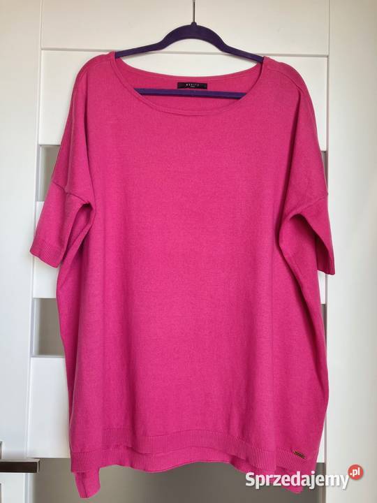 Tunika swetrowa fuksja Mohito nietoperz różowa L Swetry i golfy podkarpackie Nisko