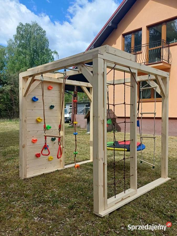 MEGA Plac zabaw Małpi Gaj OLI wspinaczki wieża mazowieckie Płock