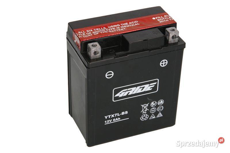 Akumulator motocyklowy 4 RIDE YTX7LBS 12V 6Ah Akumulatory motocyklowe Wrocław sprzedam