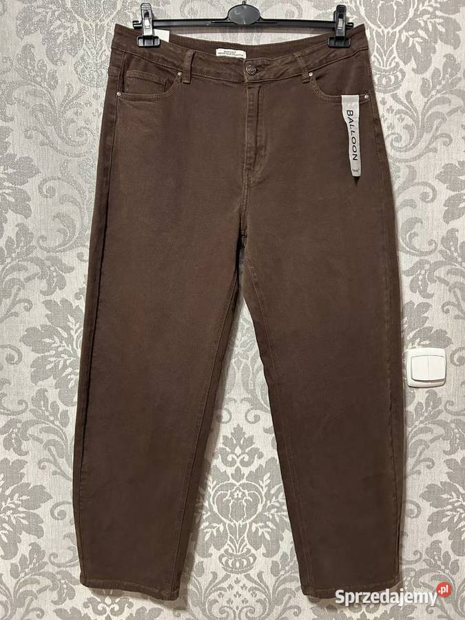 Czekoladowe dżinsy Balloon 4XL Moon Girl Warszawa sprzedam