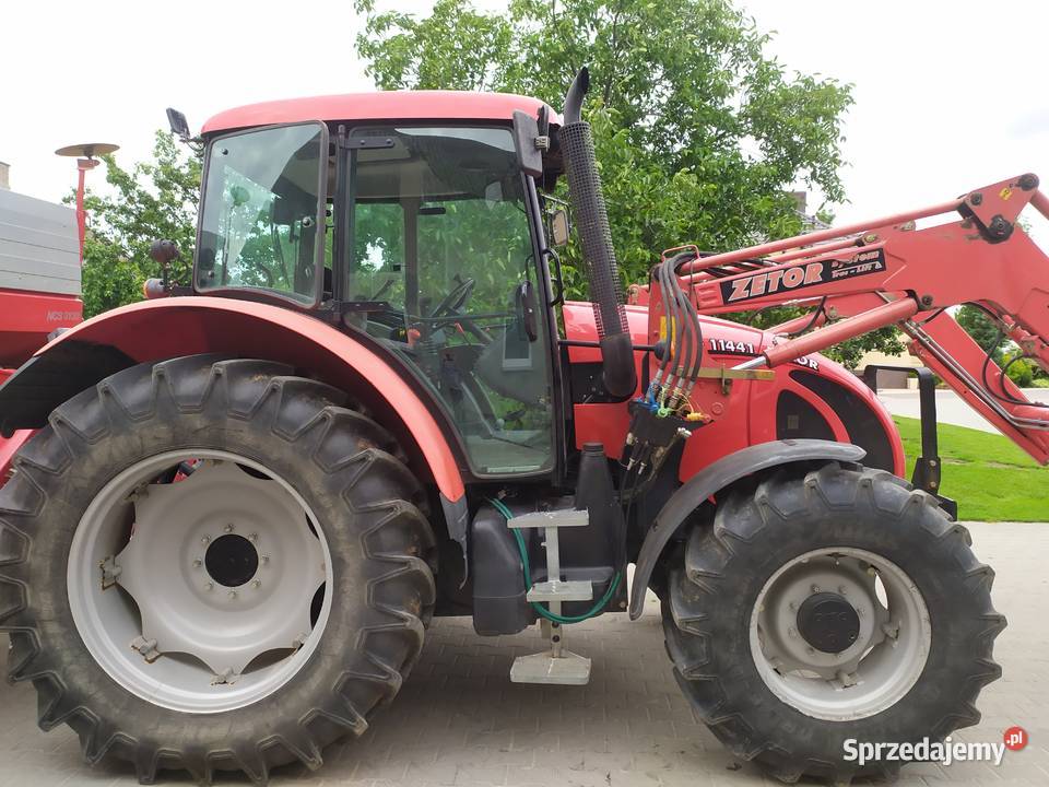 Ciągnik Zetor Forterra 11441 z ładowaczem nieuszkodzony Gostynin