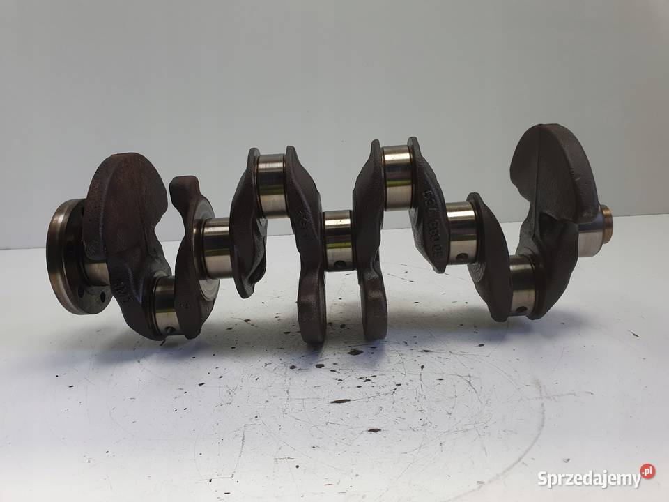 Peugeot 308 207 16 16V VTI WAŁ KORBOWY 53466005 osobowe Blok silnika Rudka