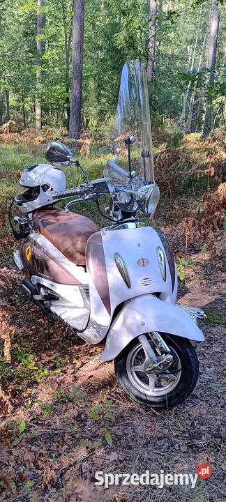 Skuter Custom Retro 50ccm opolskie Kluczbork