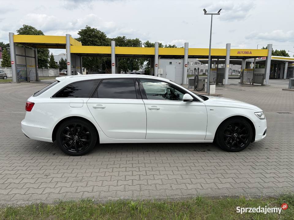 Audi A6 C7 20tdi 2012 kombi białe pełne A6 Oława sprzedam