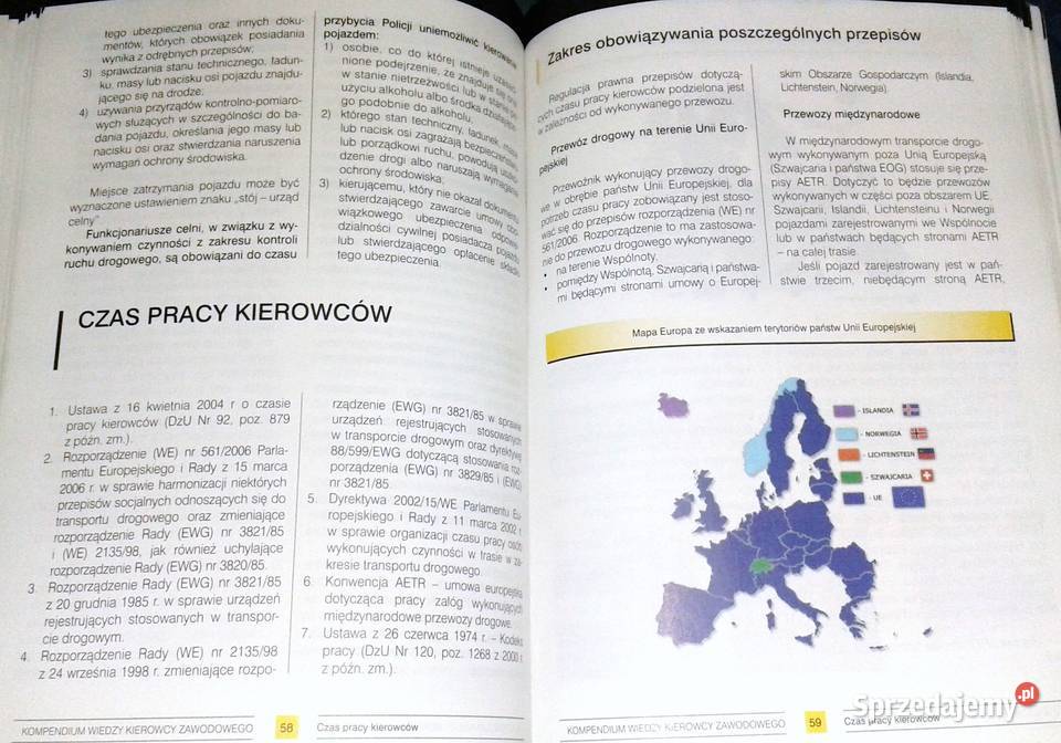 Kompendium wiedzy kierowcy zawodowego Marek lubelskie Chełm