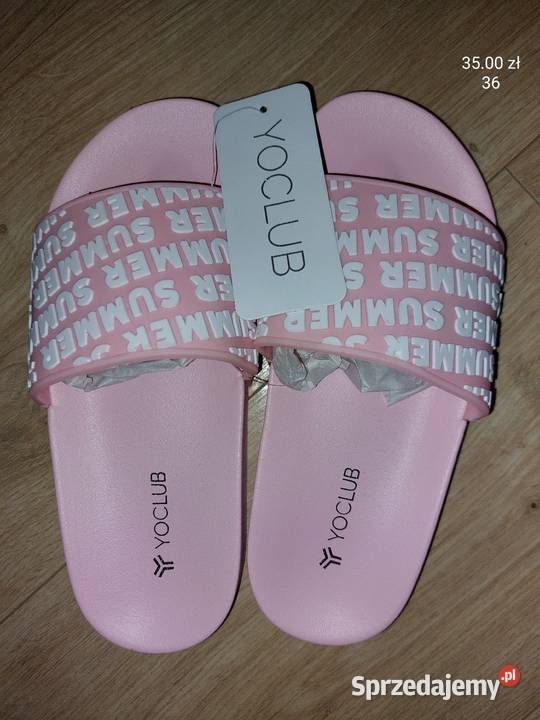 Klapki damskie rozmiar 36 Wadowice