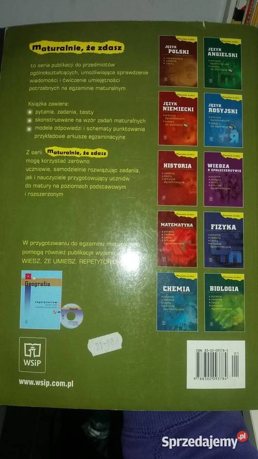 geografia maturalnie że zdasz książki Warszawa