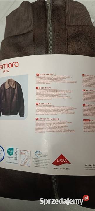 ESMARA Men kurtka męska biker kolor brązowy Ełk sprzedam