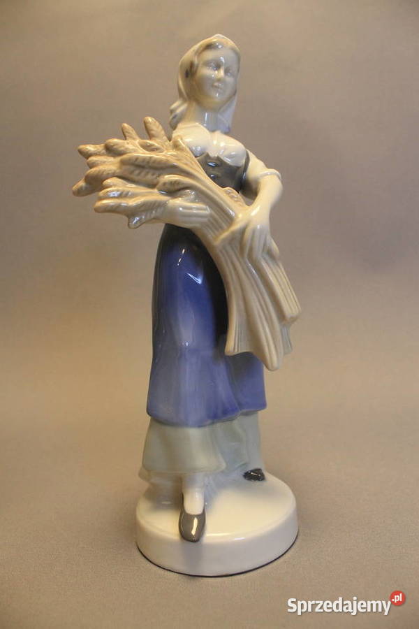 Lippelsdorf Porcelanowa figura Kobieta ze