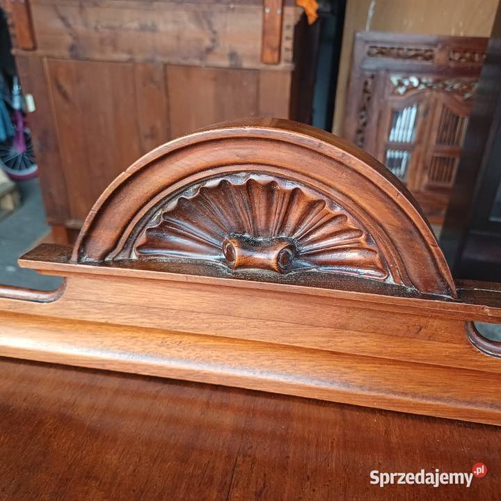 Antyczne Eklektyczne Biurko z wysuwanym blatem Suchorzew