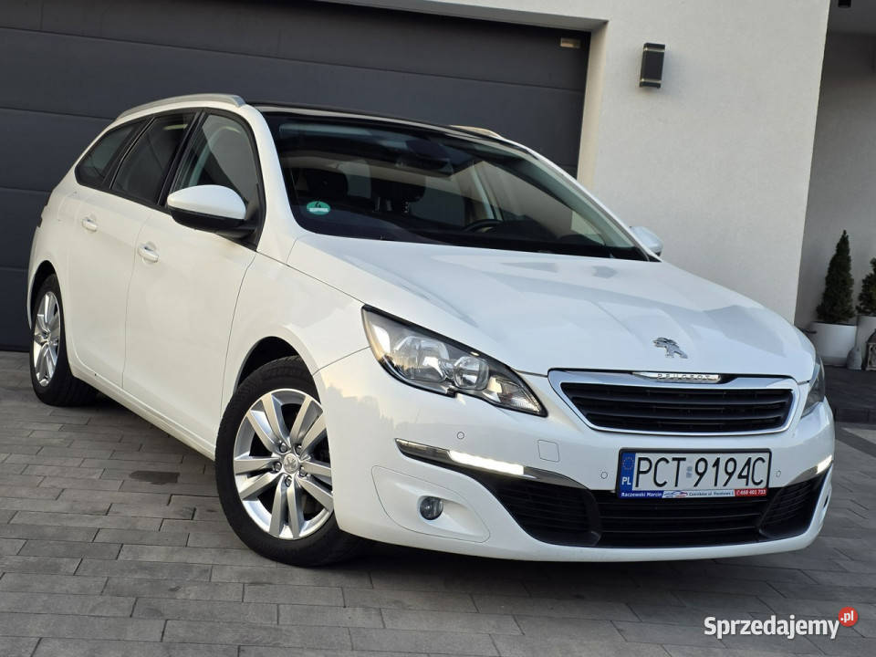 Peugeot 308 SW stan świeży rozrząd olej 150KM Czarnków