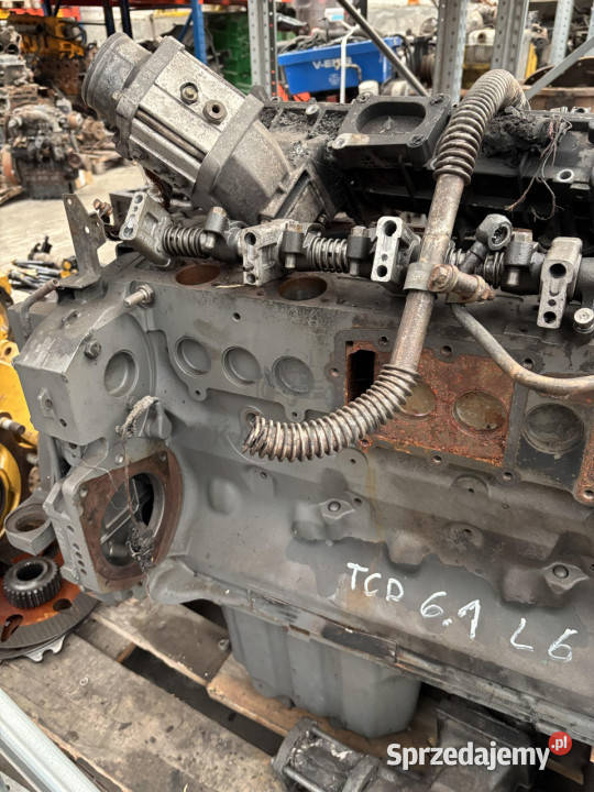 Deutz TCD 61L6 C4ST120 Silnik CZĘŚCI Jastrzębniki