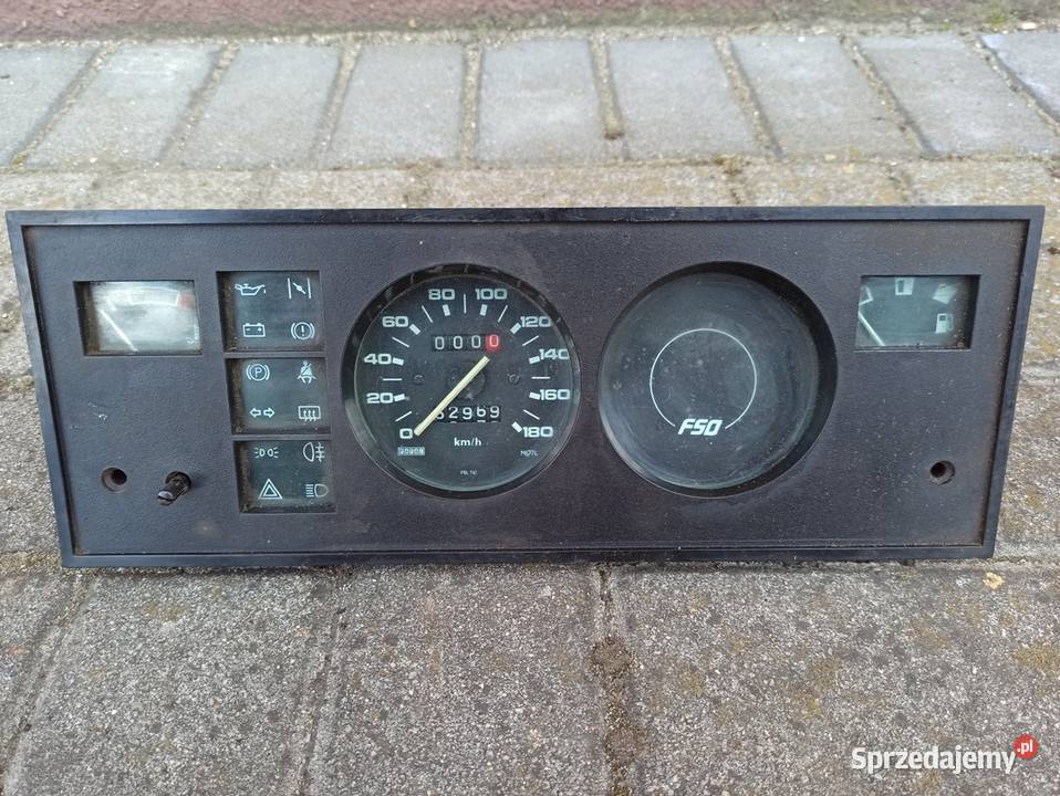 Licznik zegary prędkościomierz Fiat 125 FSO Ostrów Wielkopolski