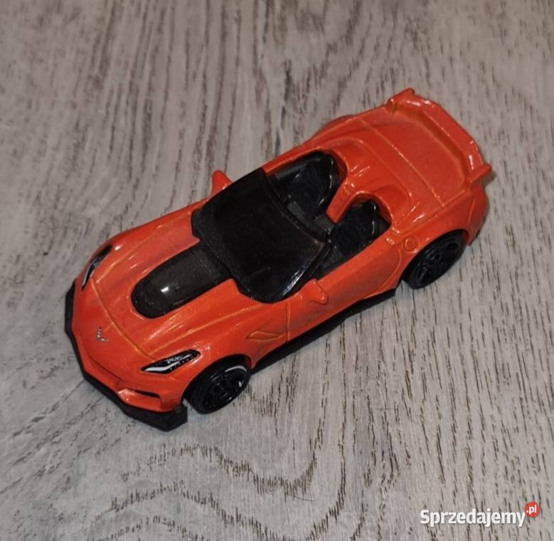 Autko samochód resorak Hot Wheels Corvette Samochody i pojazdy Łódź